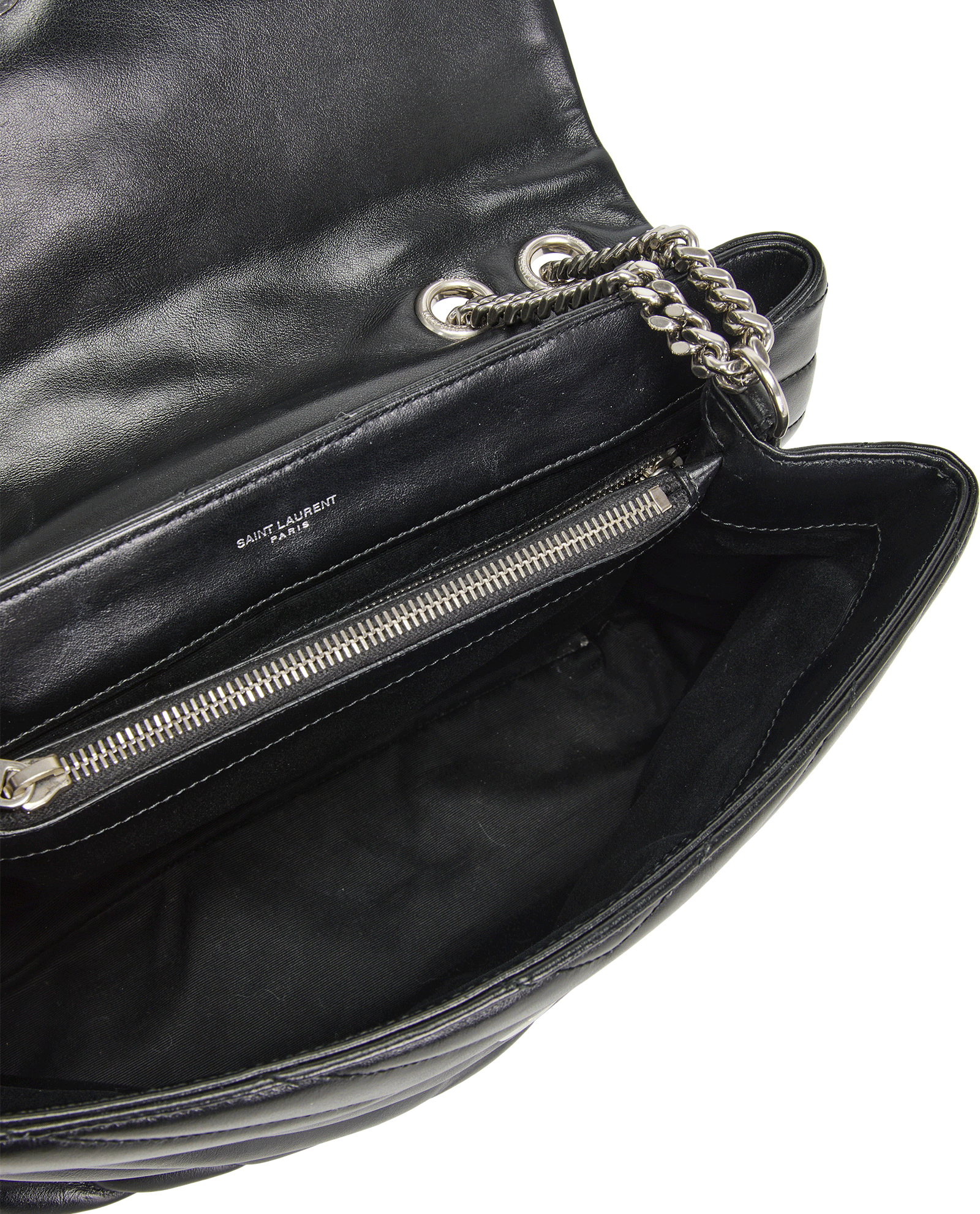 Large LouLou, &pound;1,500, Handbags, Black, Leather, Other view